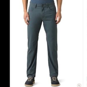 EUC PRANA Brion Pants Slim Fit 36Wx34L Casual Travel Hiking